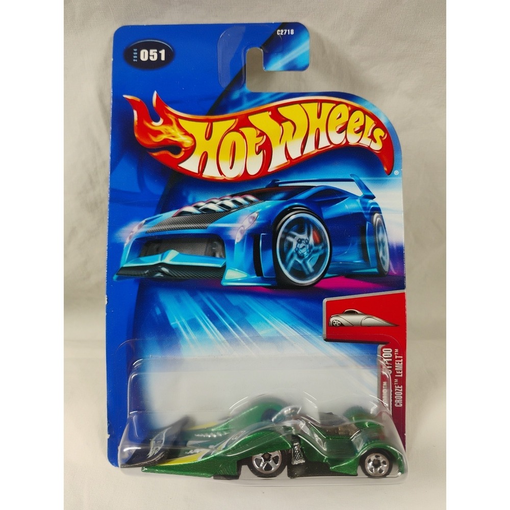 Hot Wheels 2004 First Editions 51/100 Crooze LeMelt #051 Mattel Green - Picture 1 of 4